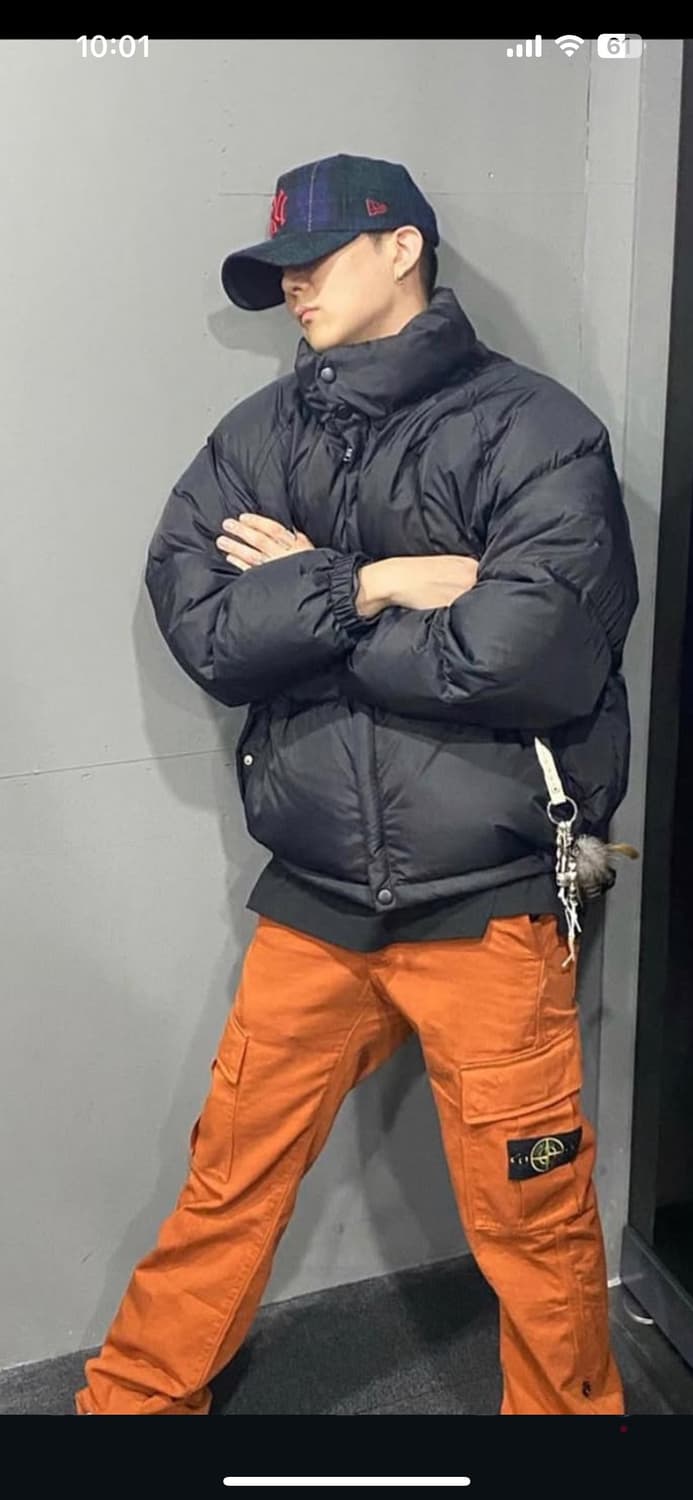 챈스챈스 패딩 블랙 s 상품이미지3