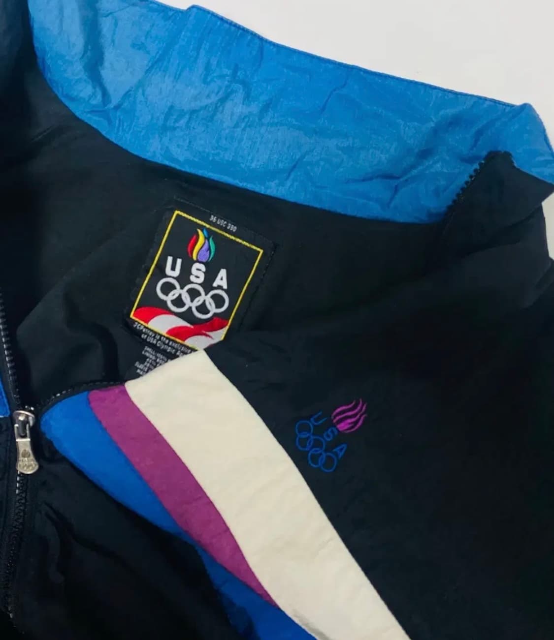 빈티지 USA 올림픽 JCPenney 바람막이 M 상품이미지3