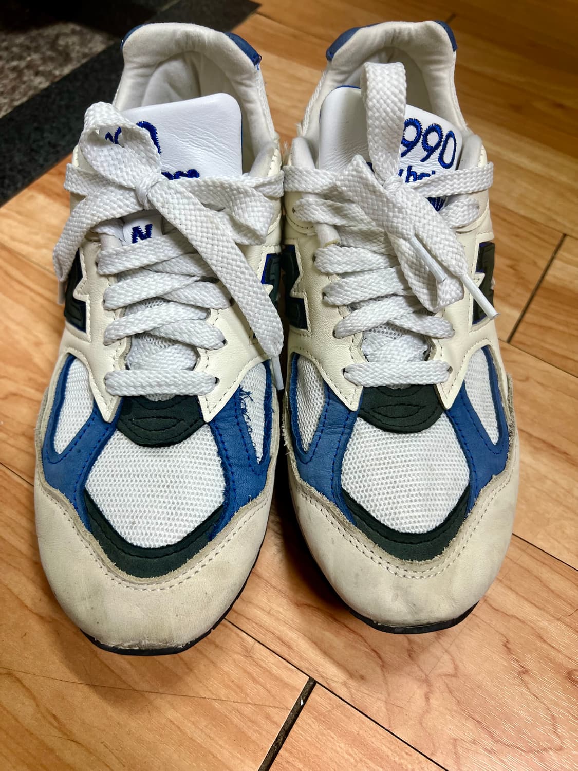 뉴발란스 990 화이트블루 상품이미지4