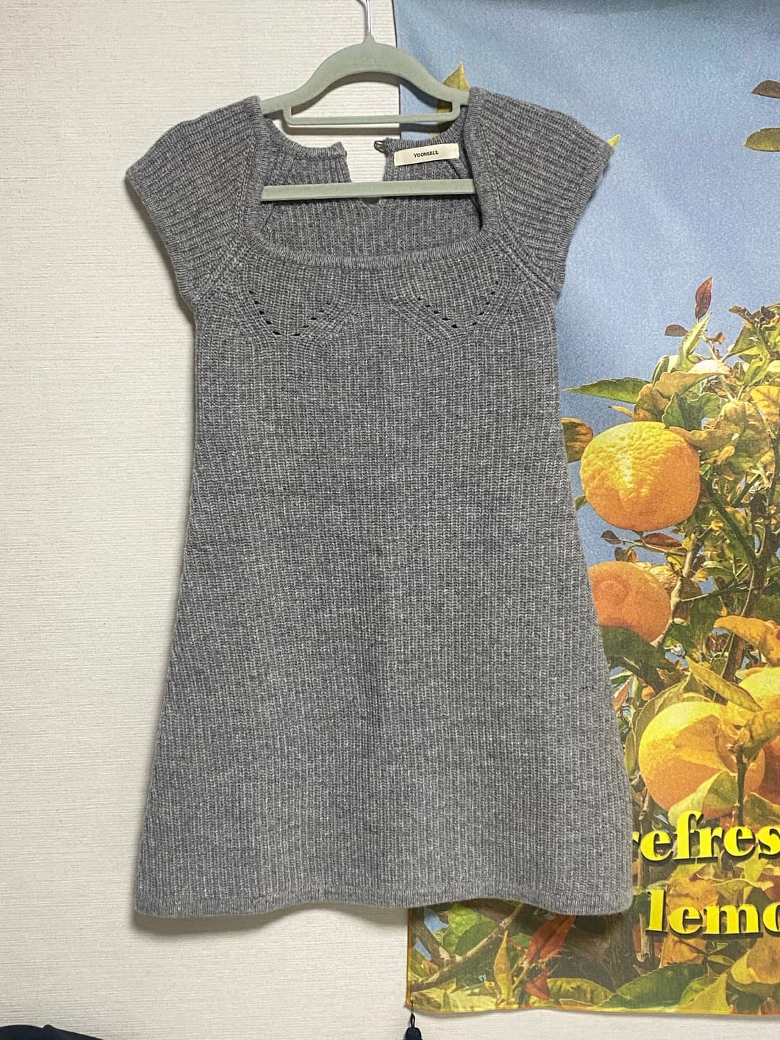 윤슬샵 윤슬 Lei knit ops 레이 니트 원피스  상품이미지4