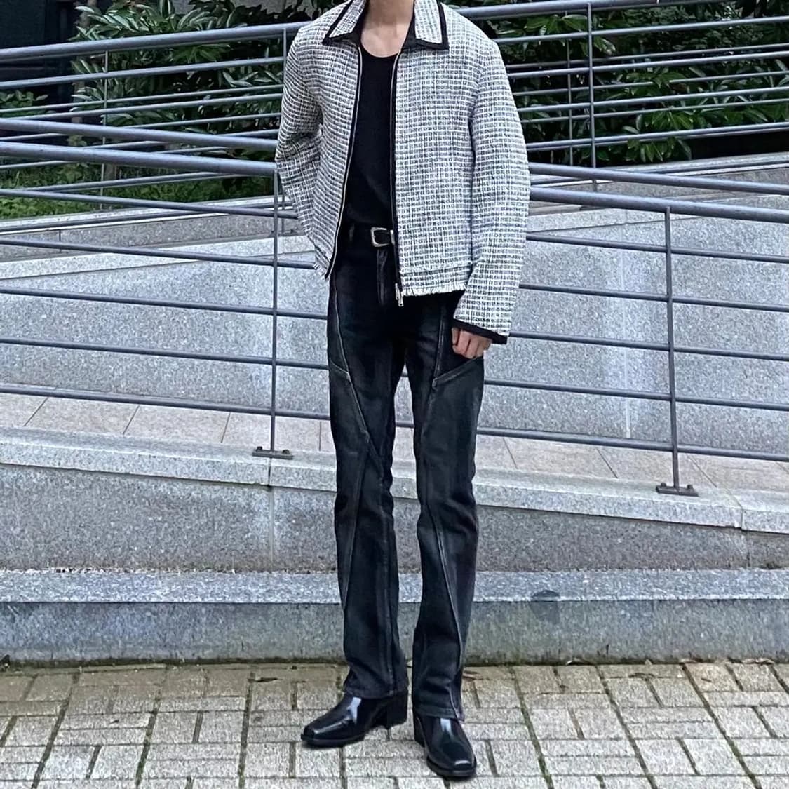 엘무드 파탈 트위드 블루종 상품이미지8