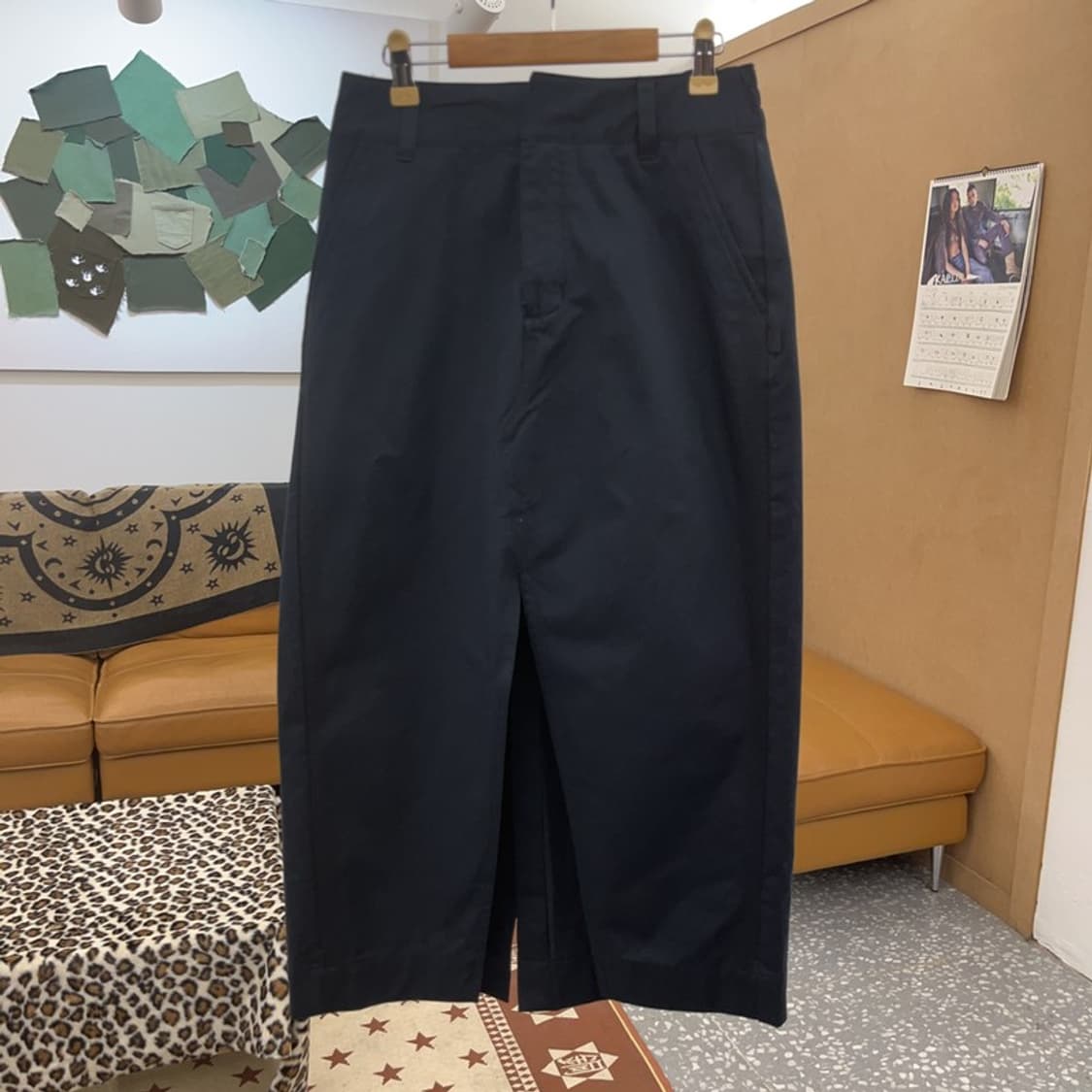 나이키 캐주얼 시크 프론트 절개 트임 롱스커트 XS C09594 상품이미지2