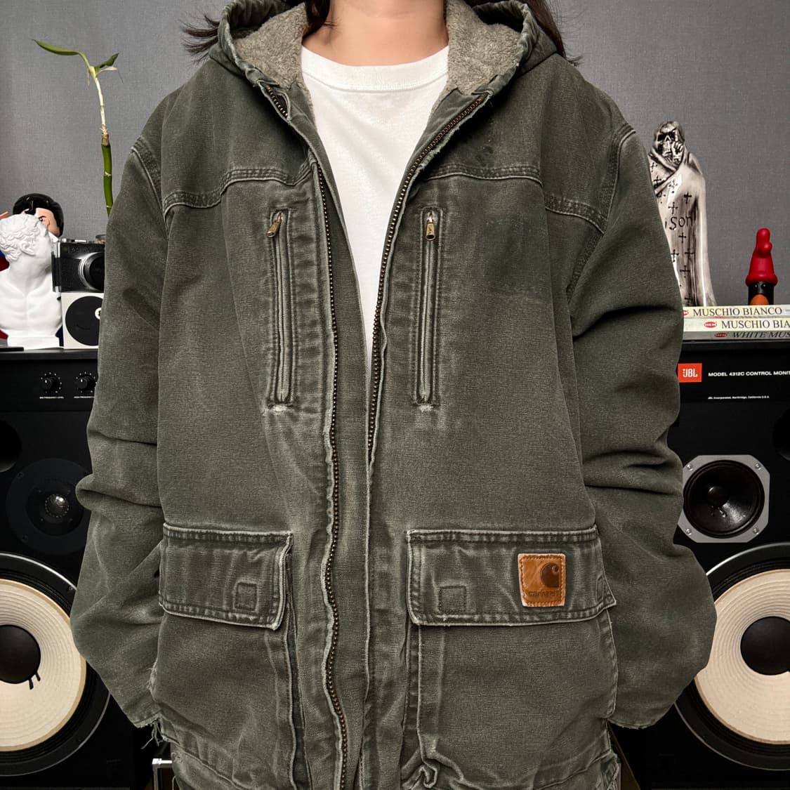 칼하트 c95 모스 잭슨코트 상품이미지1