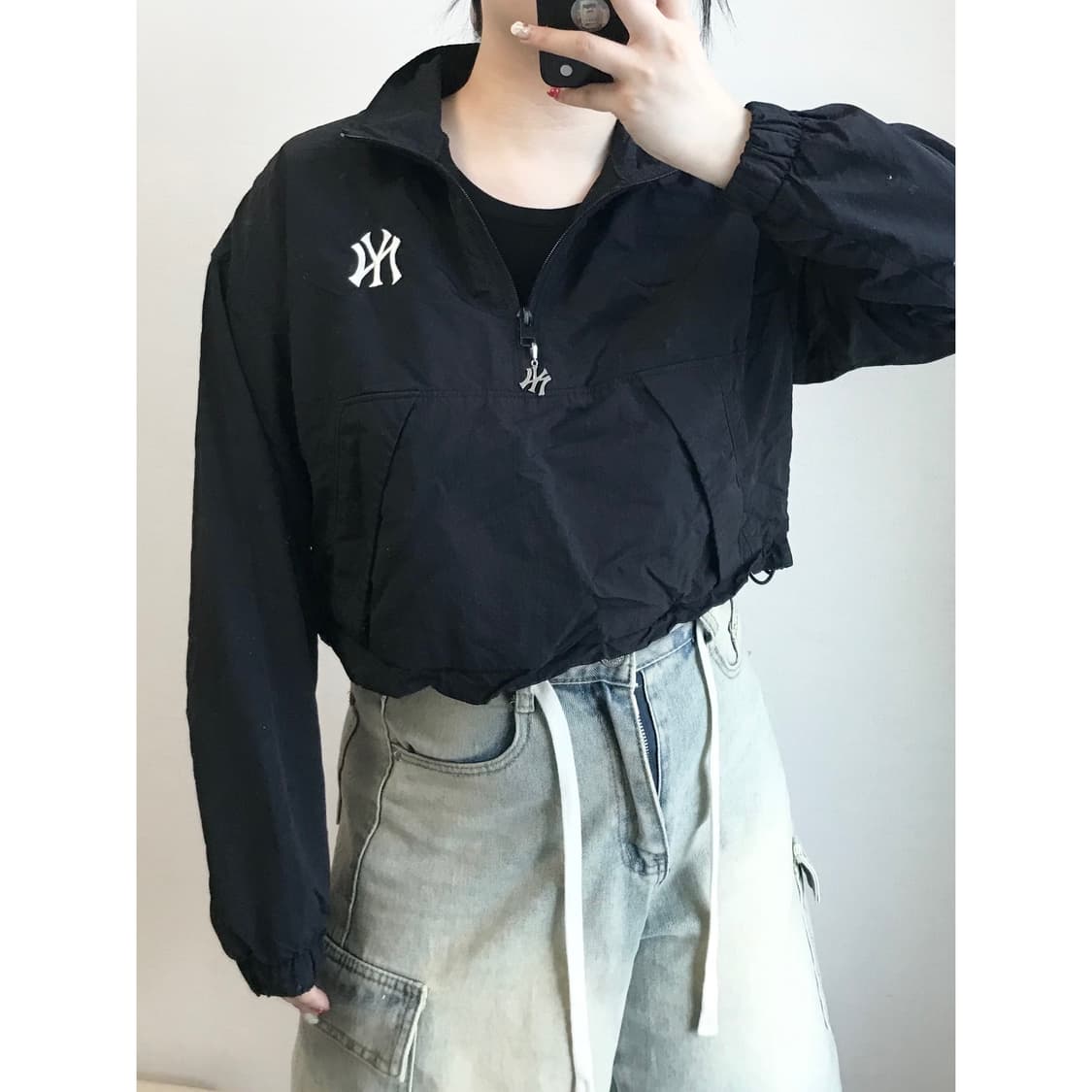 MLB 바람막이 아노락 xs 상품이미지1