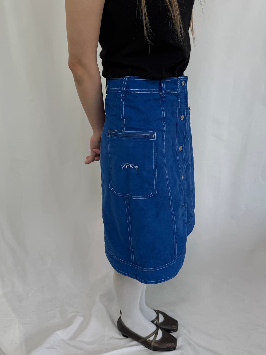 Stussy Clyde Reversible Skirt 리버시블 스커트 상품이미지2