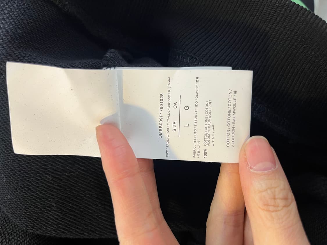 오프화이트 맨투맨 상품이미지10