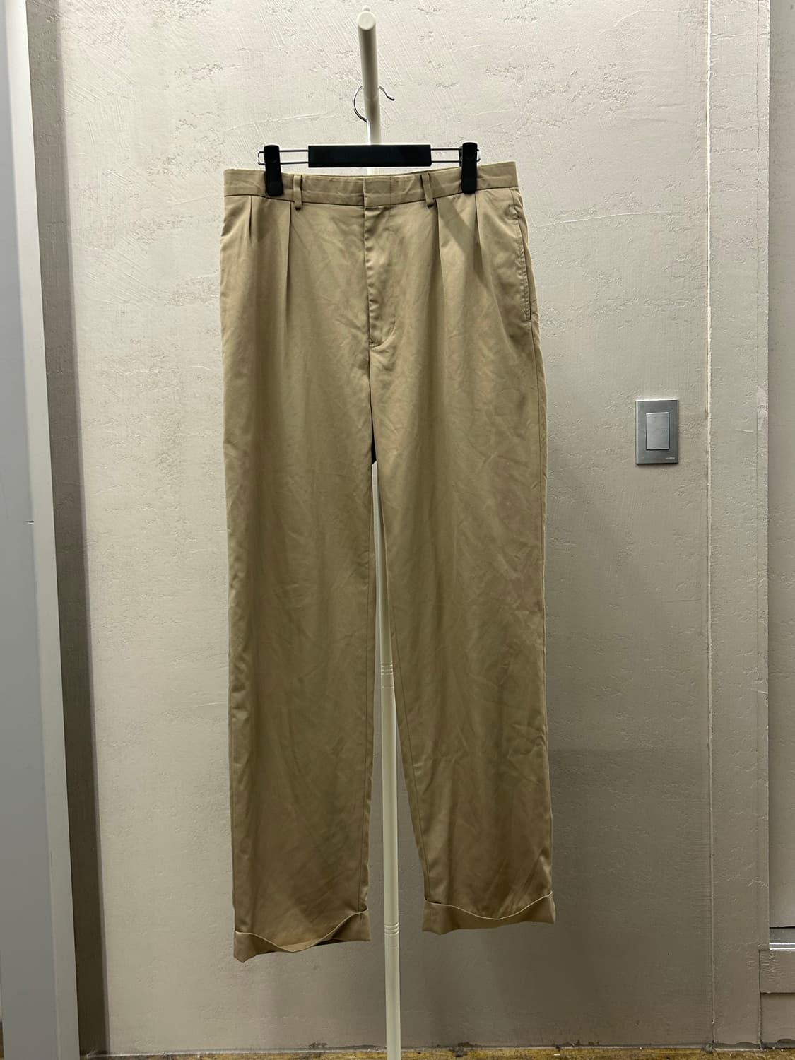 polo 폴로 랄프로렌 남성 핀턱 바지 베이지 상품이미지2