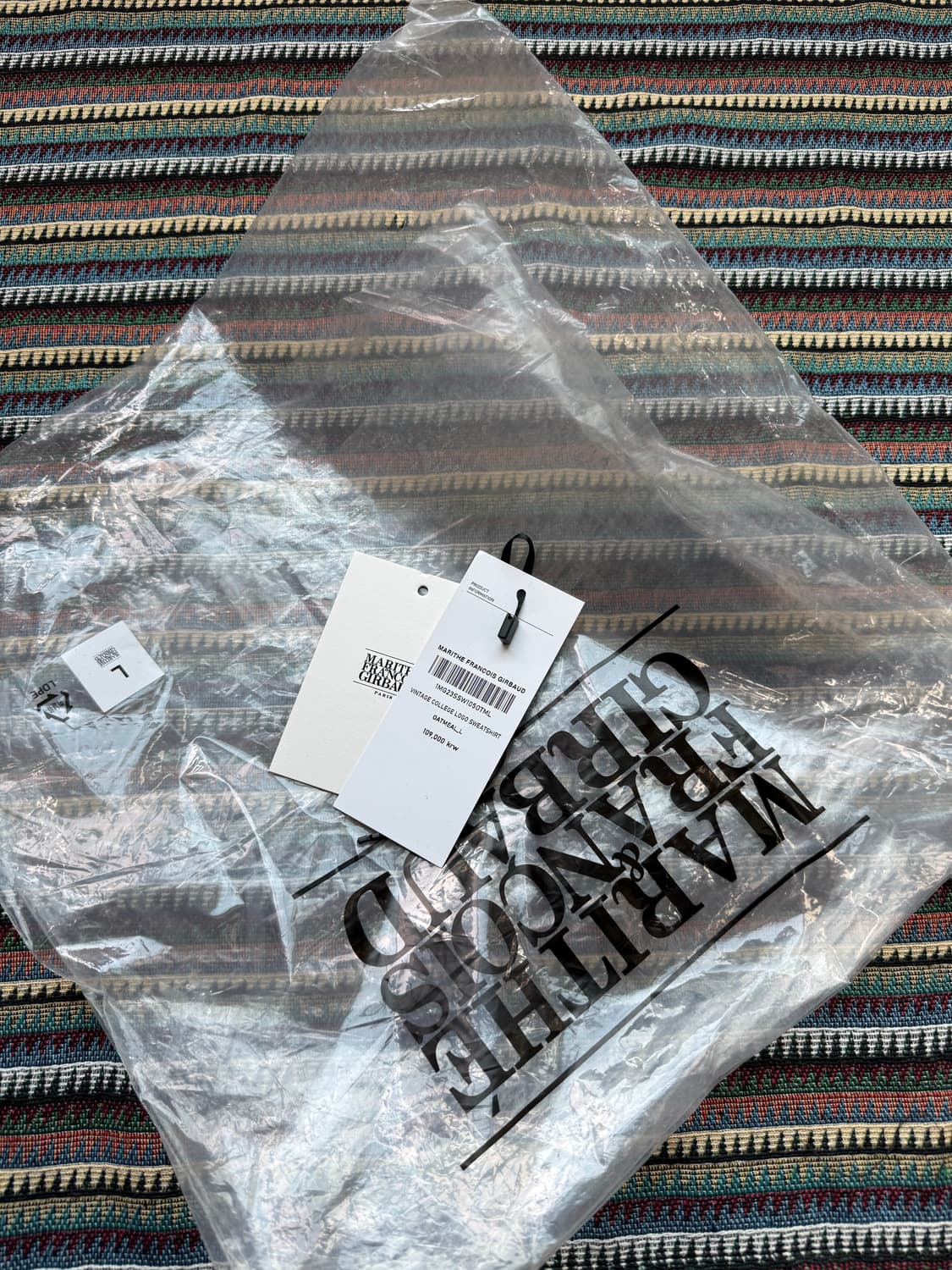 마리떼 프랑소와 저버 맨투맨 상품이미지2