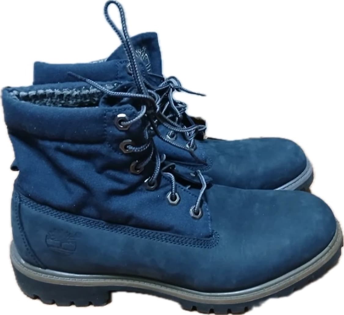 팀버랜드 롤탑 부츠 네이비 270 상품이미지2