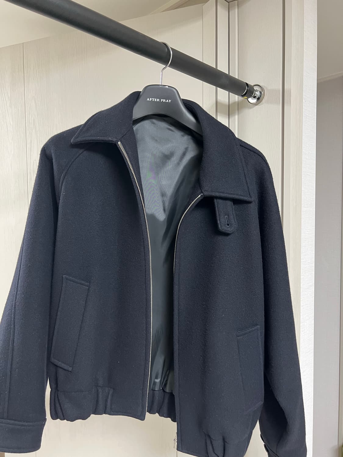 블랭크룸 다크네이비 울 블루종 판매해요 상품이미지2