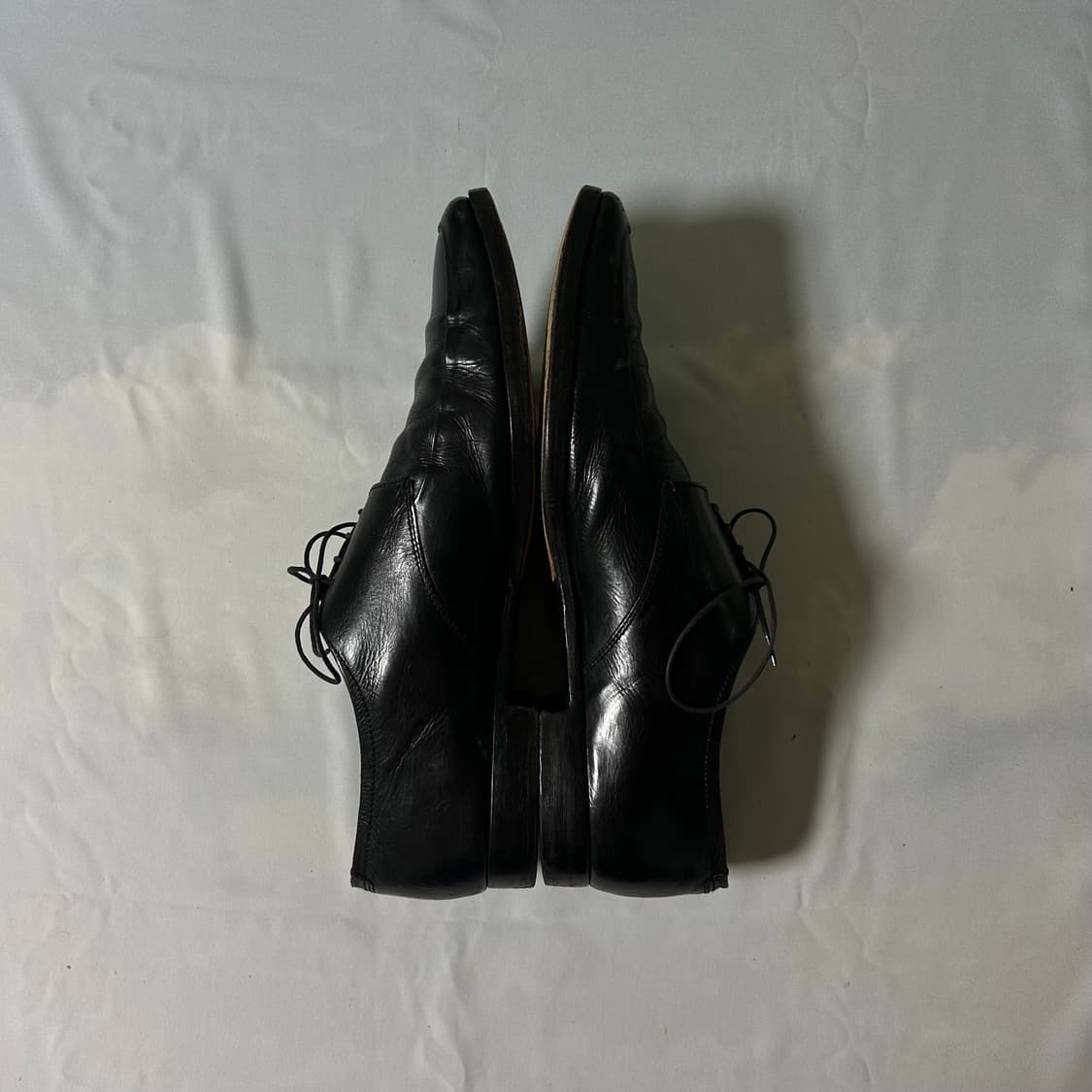 Prada semi square toe derby shoes 상품이미지3