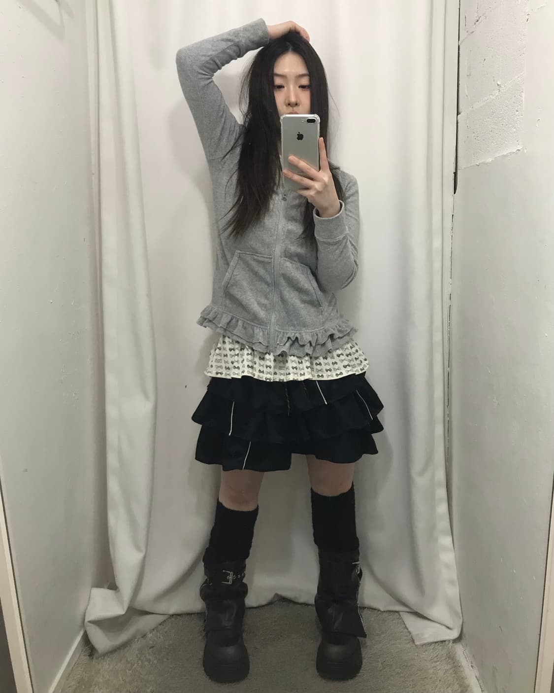 (4ps) 프릴 스포티 코디 세트 🤍 상품이미지2