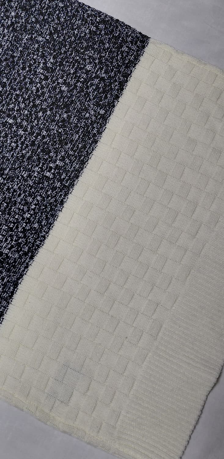 일본 브랜드 TAKA-Q(타카큐) 3단 컬러 배색 니트 스웨터 (L) 상품이미지9