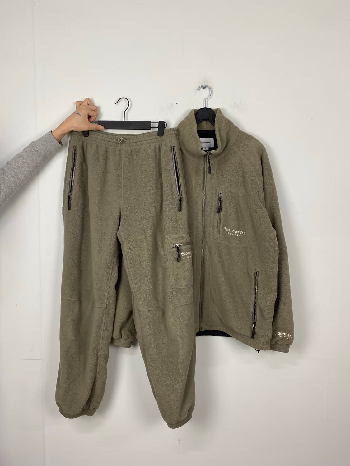 디스이즈네버댓 고어텍스 플리스 집업 자켓 L 상품이미지9