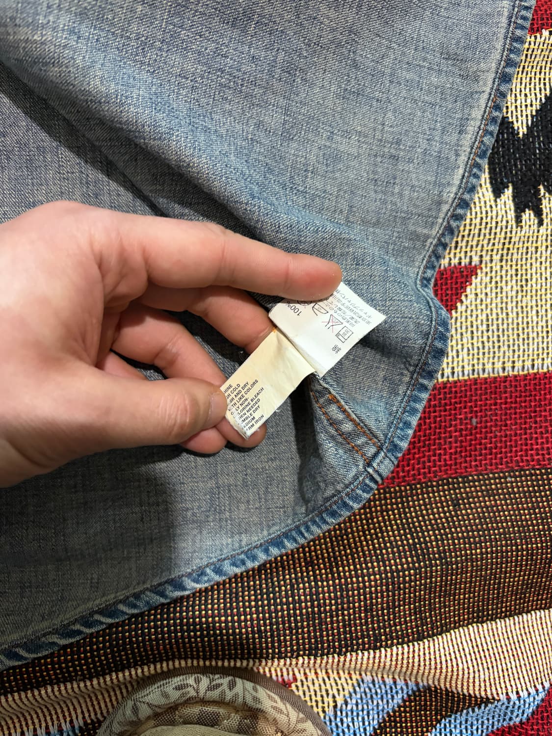 100) 올드갭 데님 웨스턴셔츠 상품이미지9