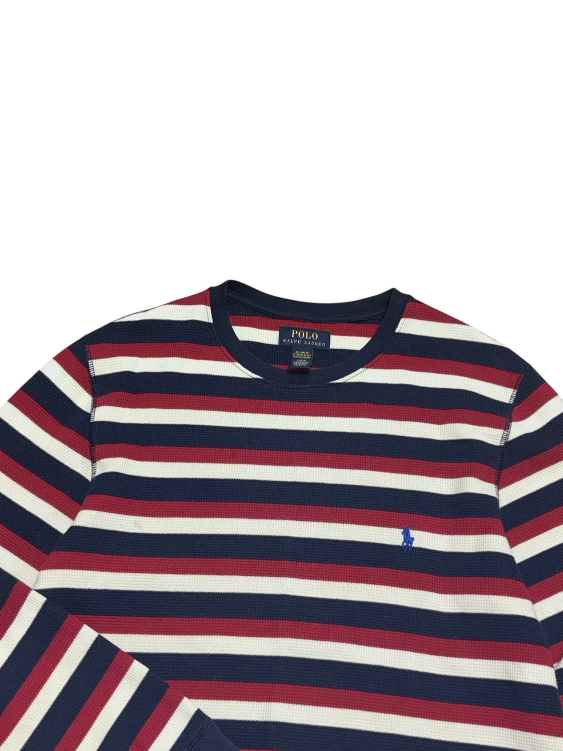 폴로 랄프로렌 스트라이프 와플 롱슬리브 상품이미지5