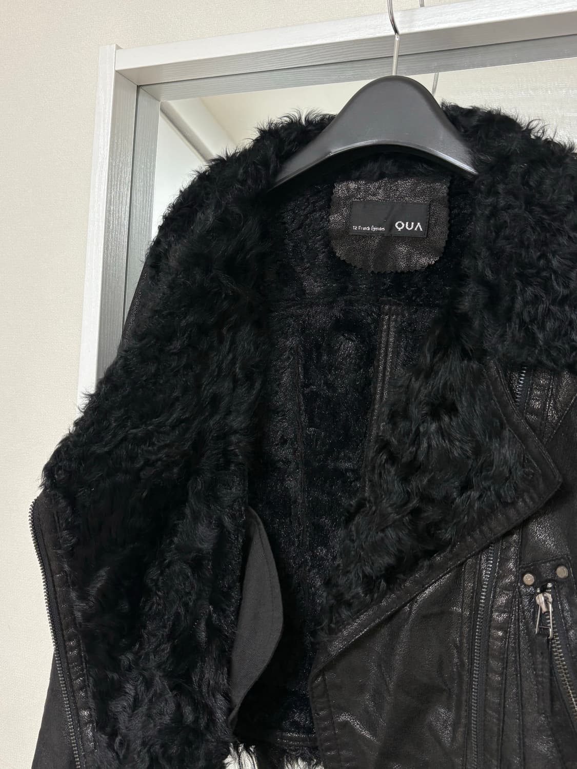 빈티지 리얼퍼 레더 자켓 무스탕 상품이미지4