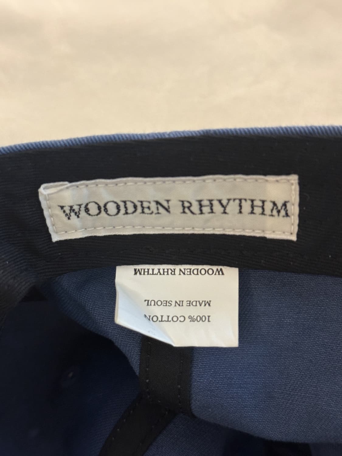 우든리듬 WDN RTHM TRUMPET CAP LIGHT BLUE 상품이미지2