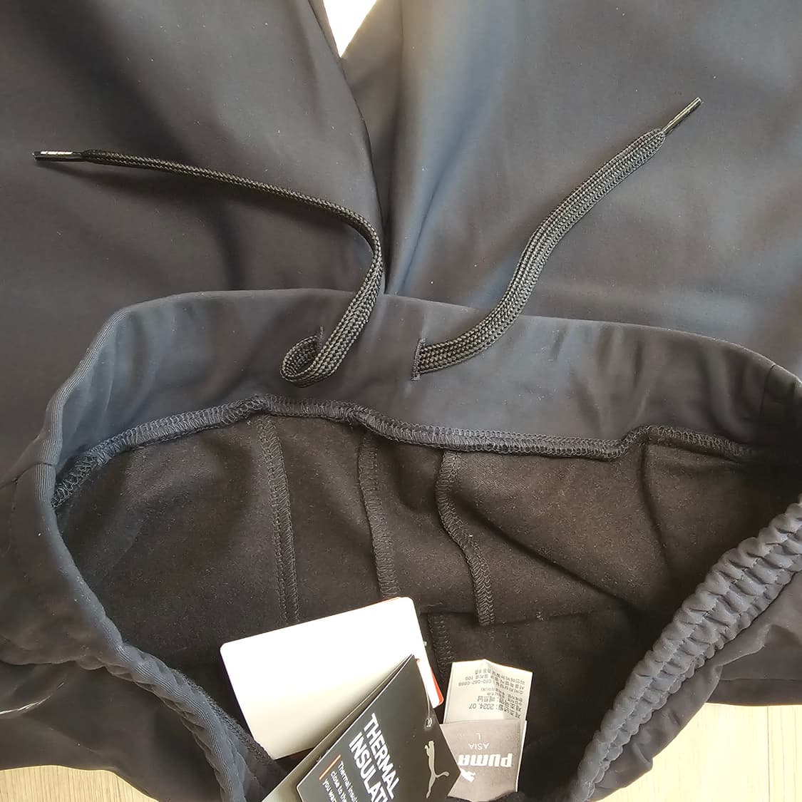 L 32 새제품 푸마 마하 PA 트레이닝 바지 기모 니트 런닝 등산 남자 상품이미지6