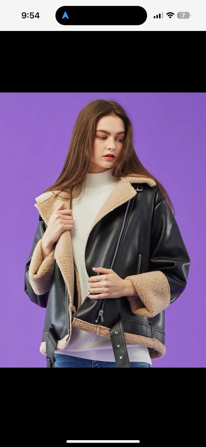 콜릿 무스탕 상품이미지1