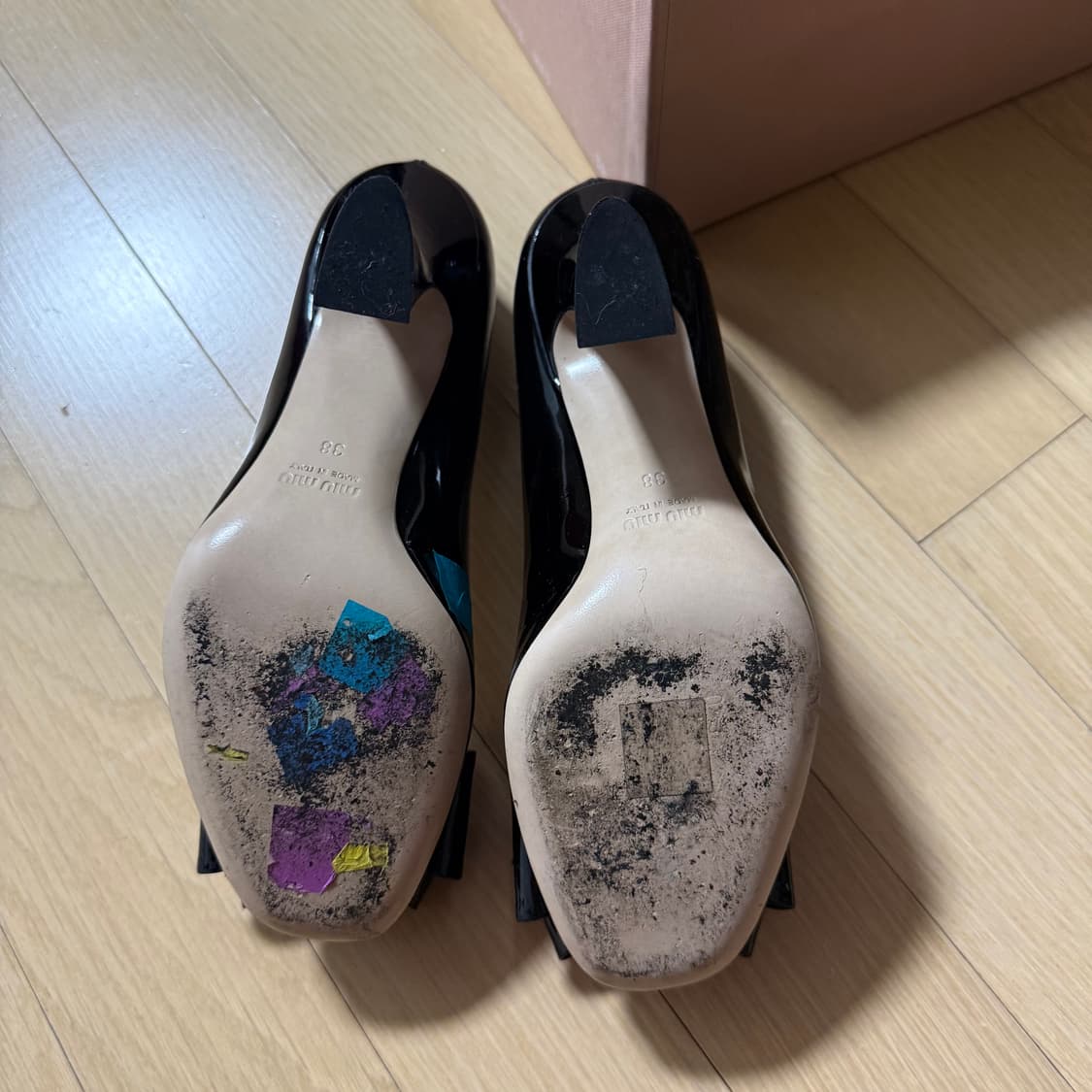 miu miu 미우미우 리본 힐 38 245 상품이미지5