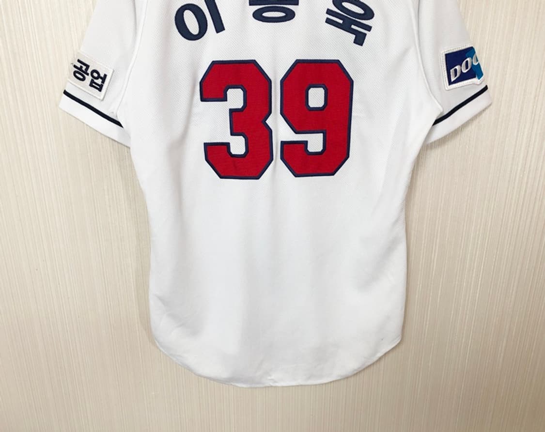 KBO 위팬 두산베어스 홈유니폼/져지 90 #39 이종욱 상품이미지9