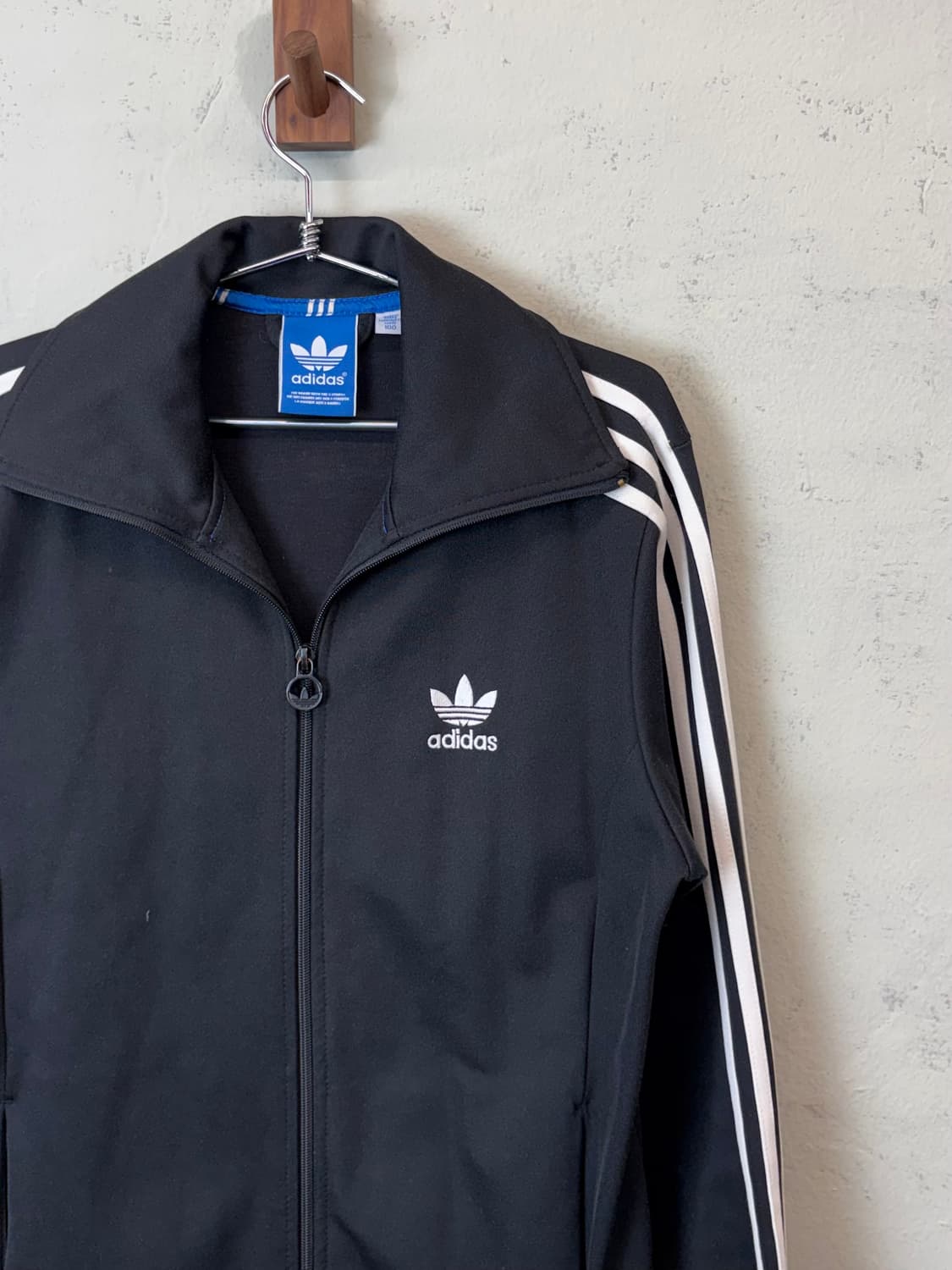 아디다스 유로파 삼선 트랙탑 져지 블랙 상품이미지2