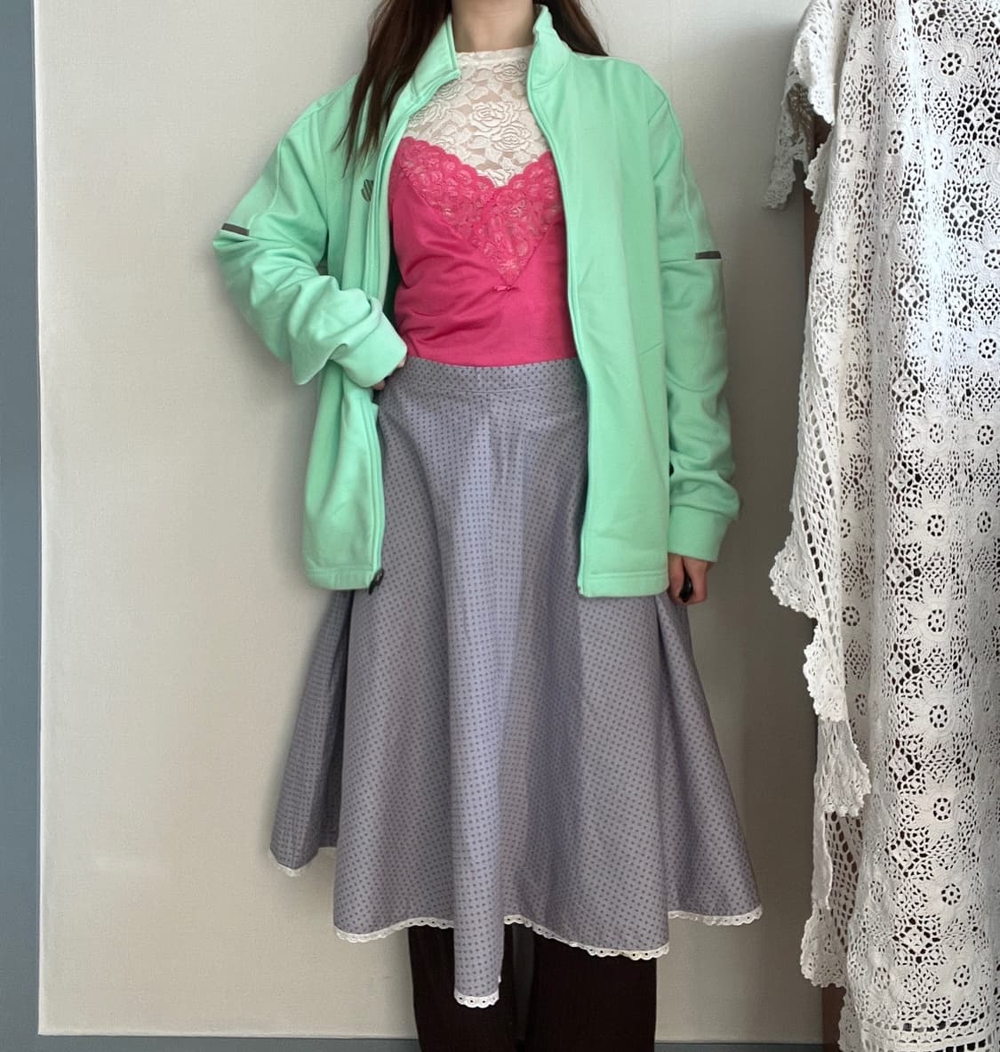 Tyrol blue skirt 상품이미지3