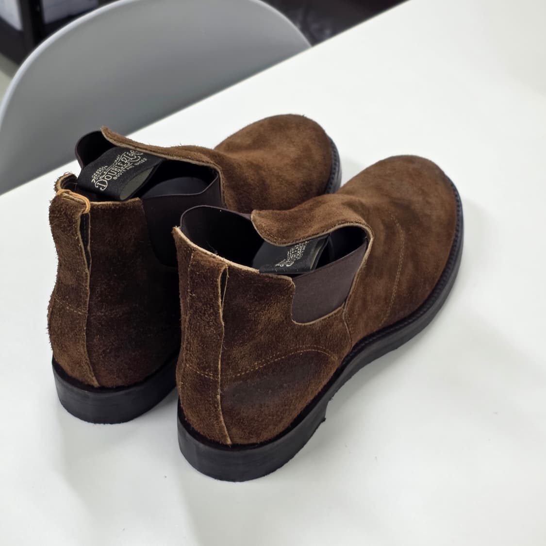 RRL 콩그레스 러프아웃 스웨이드 첼시 부츠 10d 상품이미지5