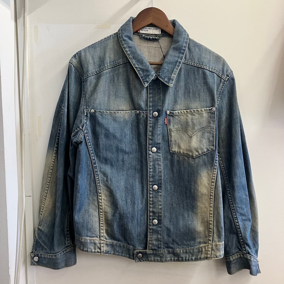 N82 리바이스 엔지니어드진 데님 청자켓 상품이미지1