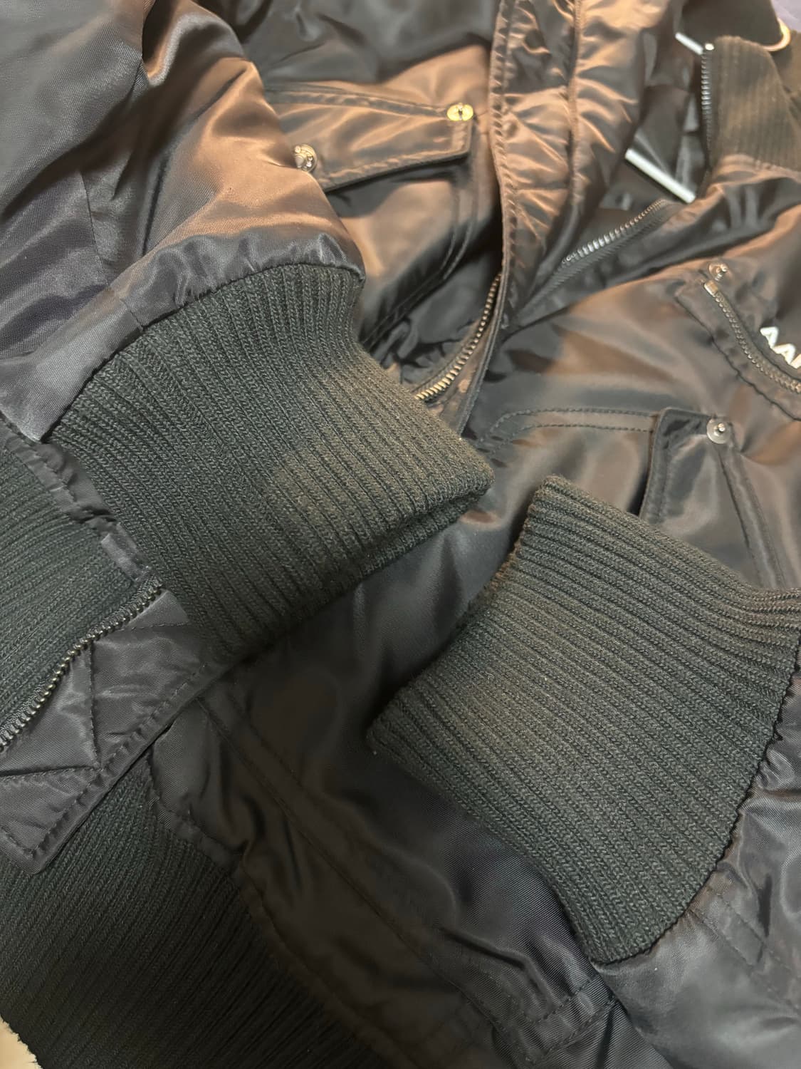 아캄 하이넥 봄버 자켓 상품이미지3