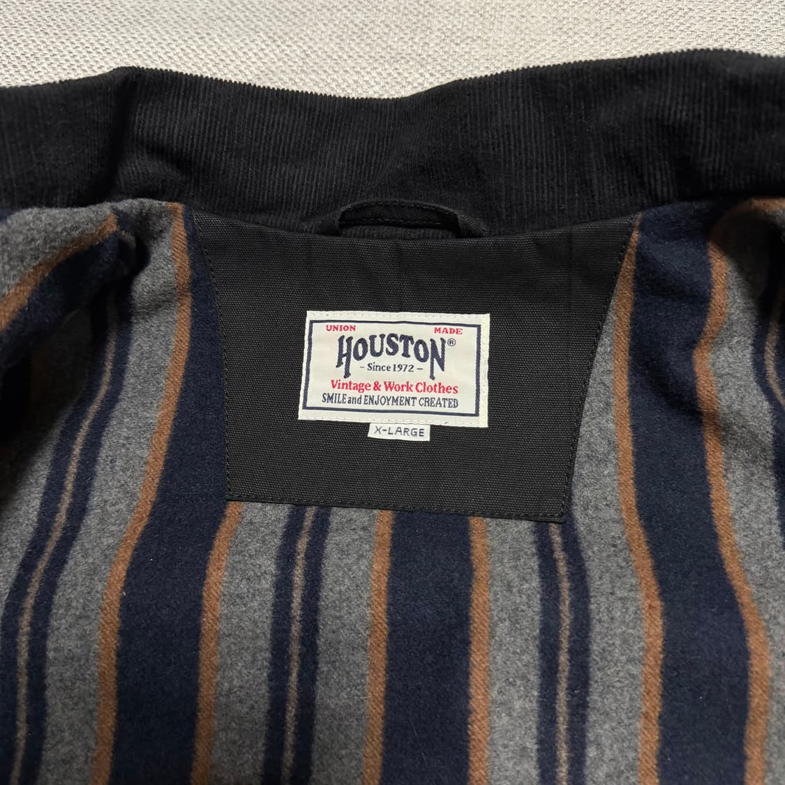 휴스턴 재팬 덕 집 워크 자켓 블랙 상품이미지2