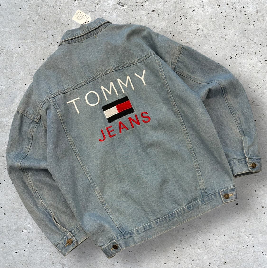 타미힐피거 타미진스 빅로고 데님 자켓 청자켓 D28 상품이미지1