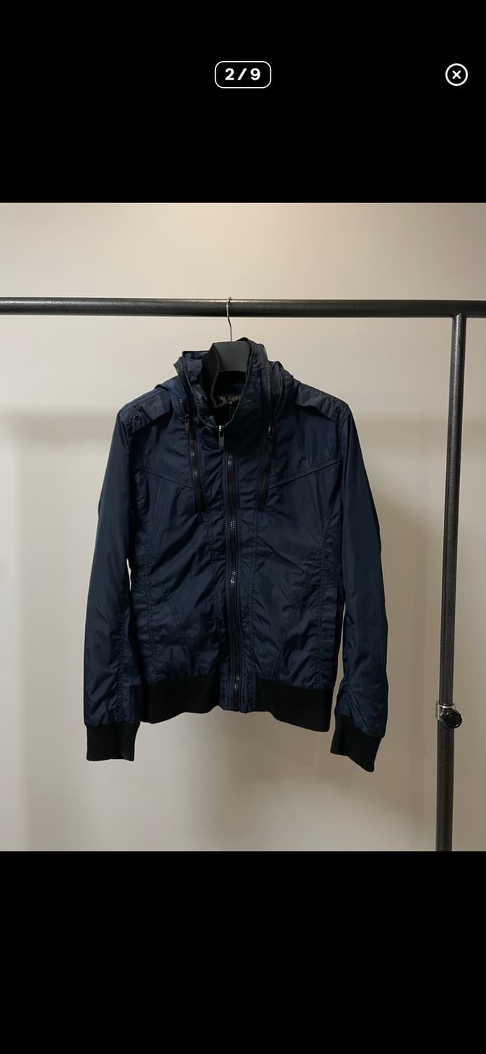 (105) tbj 네이비 락시크 블루종 바람막이 자켓 상품이미지2