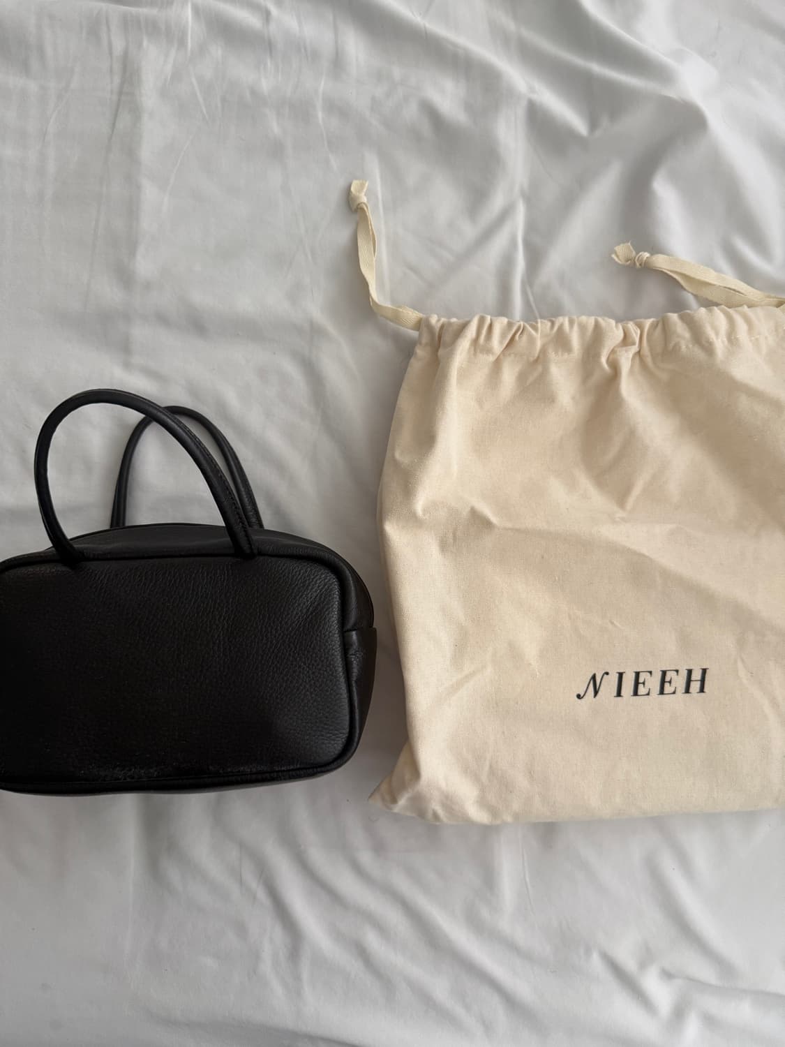 Nieeh Tofu Bag 니히 토푸백 블랙 상품이미지9