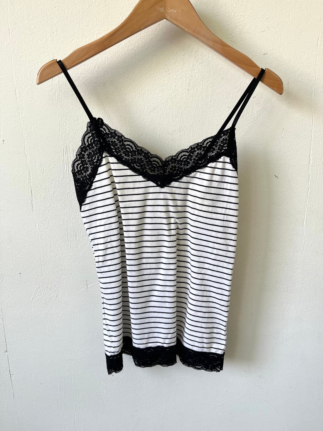 Japan vtg 스트라이프 슬리브리스 상품이미지2