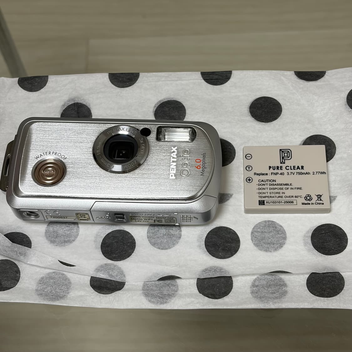 작례 있음!! 슬기디카 pentax optio WPI 상품이미지2