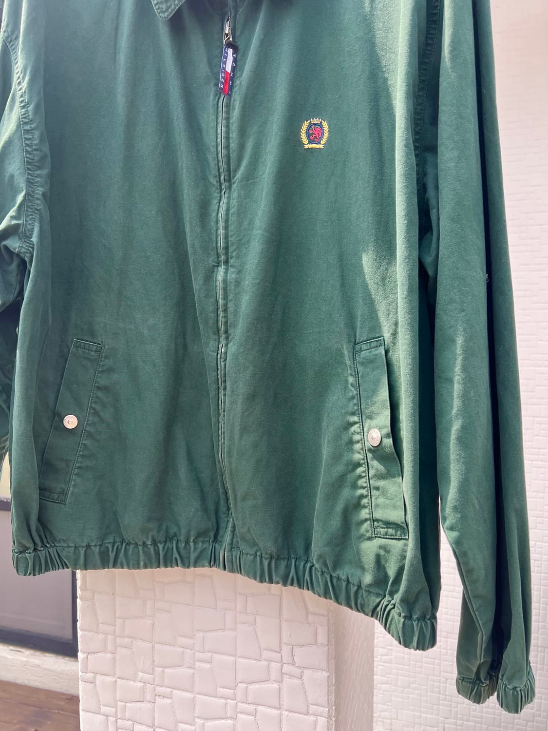 90s 타미힐피거 스윙톱 블루종 자켓 L 상품이미지3