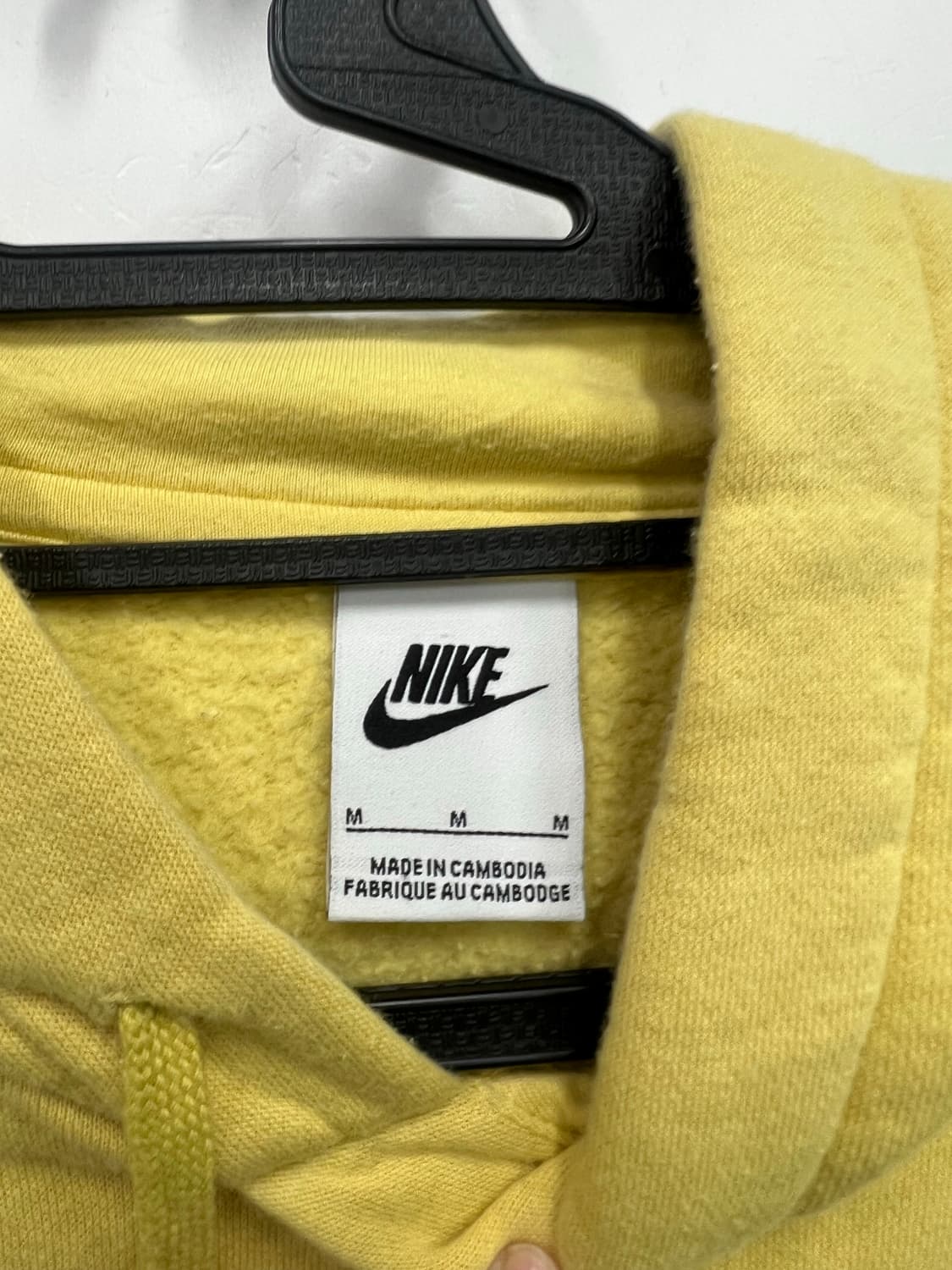 나이키 옐로우 후드티  상품이미지2