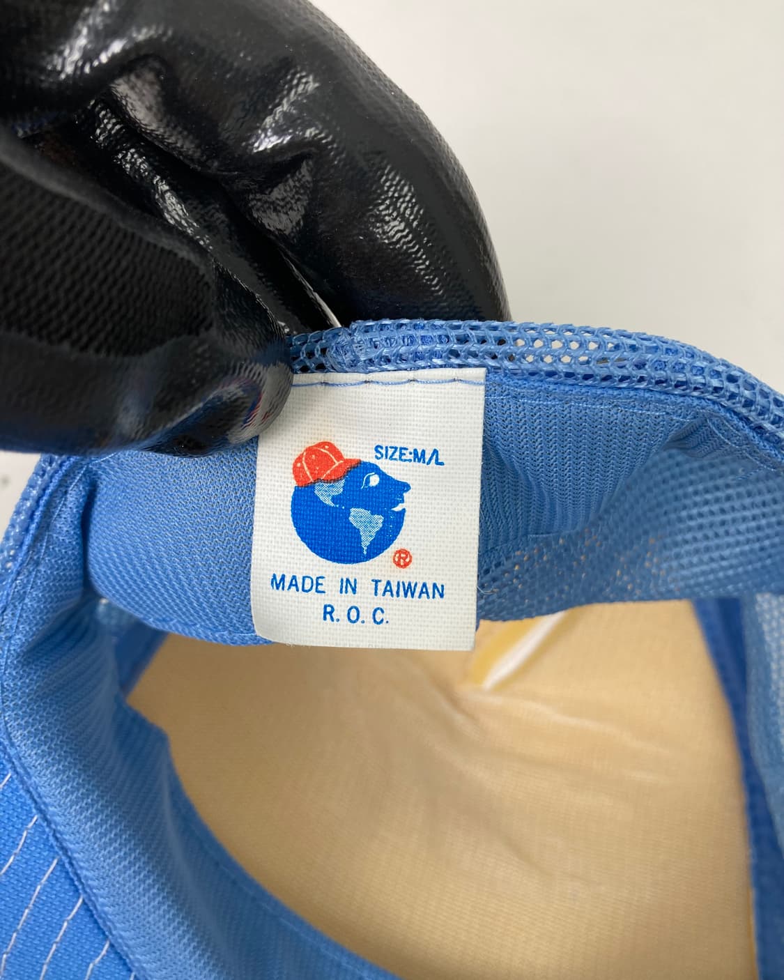 90s Trucker Hat (white/steel blue) 상품이미지7
