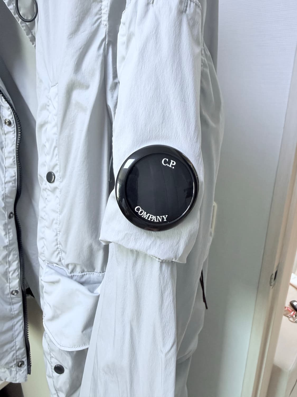 Cp컴퍼니 나이크라 R렌즈 자켓 드리즐 그레이 바람막이 50 상품이미지6