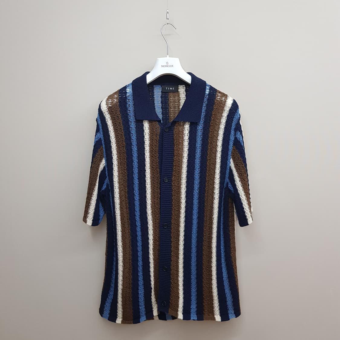 한섬 타임 2022 스프라이트 니트 반팔 가디건 100사이즈 상품이미지2