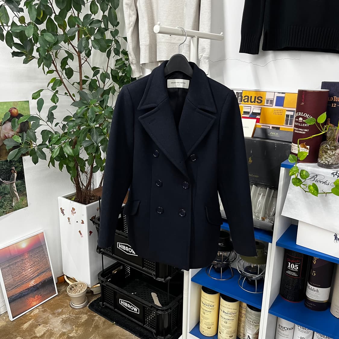 드리스반 노트 울 피코트 38 상품이미지1