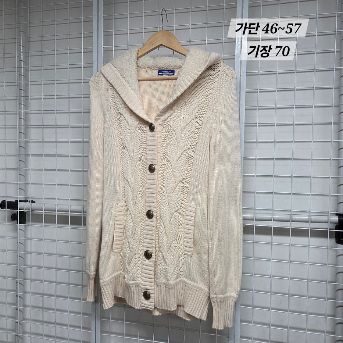 버버리 블루라벨 후드 롱가디건 (이사정리 최저가할인중) 상품이미지3