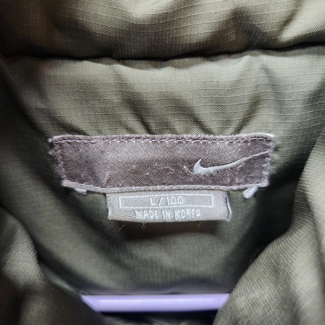 나이키 스우시 뉴챔프 푸퍼 스트링 덕다운 패딩L(2XL) 상품이미지6