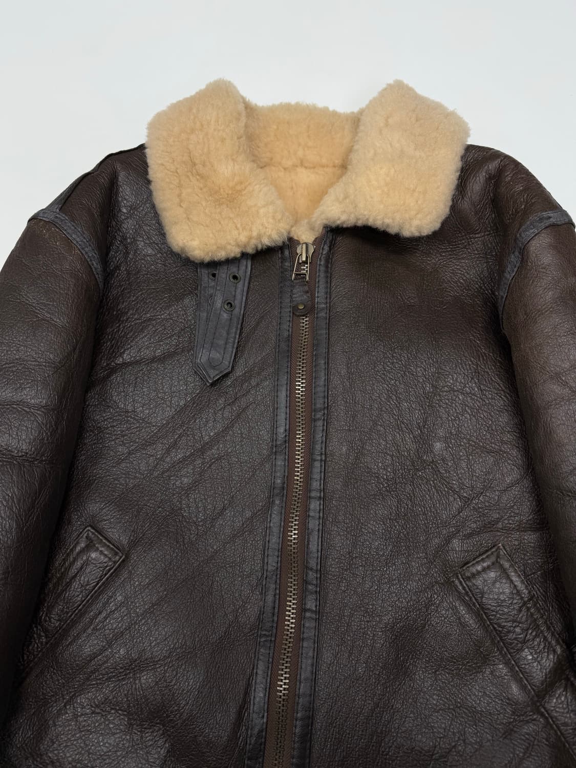 VTG B-3 SHEARLING FLIGHT JACKET 상품이미지2