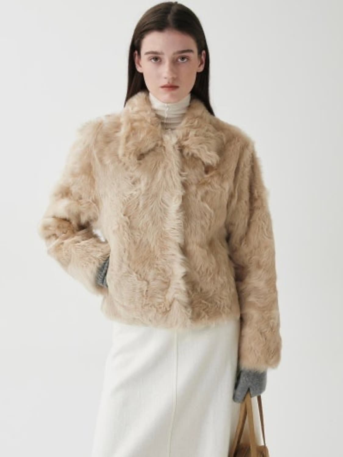 오어 ore 칼간램 퍼 자켓 램스킨100 상품이미지3