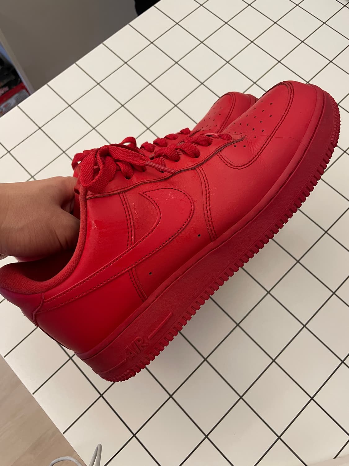 나이키 에어포스 트리플 레드 265 상품이미지5