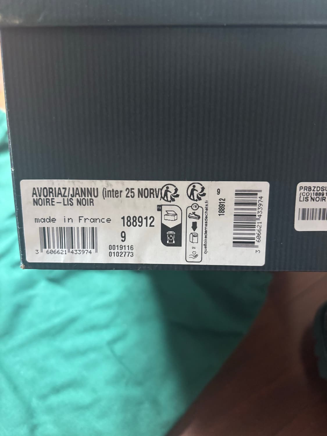 파라부트 / 아보리아즈 블랙 / UK9 (280) 상품이미지3