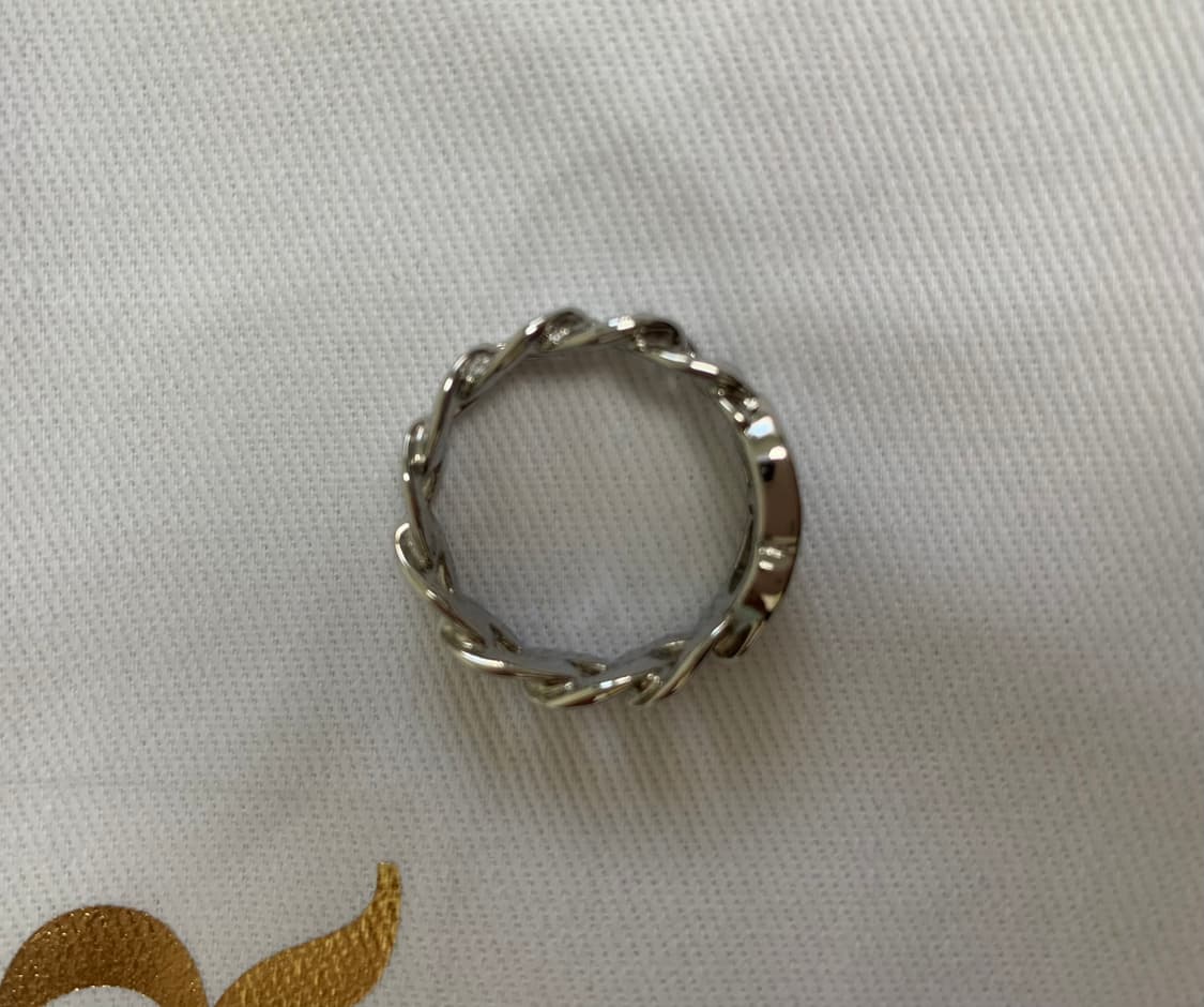 디올 CD 아이콘 체인링 상품이미지3